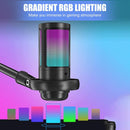 Microfono con cable RGB ideal para tu computadora de escritorio en Quetzaltenango.