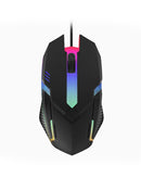 Mouse gamer con cable 3 botones 7 color RGB