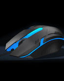 Mouse gamer con cable 3 botones 7 color RGB