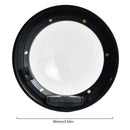 Lupa 5X clara con luz LED, ideal para lectura y trabajos de precisión.