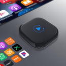 Adaptador Carplay de doble canal cableado a inalambrico para IOS y Android