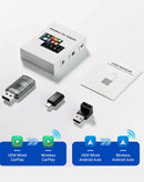 Adquiere tu adaptador Carplay de cable a inalámbrico Bluetooth 5.0 en Xela Quetzaltenango.