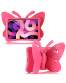 Protege tu iPad Air 11 con estilo con la funda antichoque Butterfly HOT PINK - Xela Quetzaltenango.
