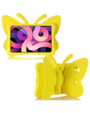 Protege tu iPad Air con la divertida funda infantil shockproof Butterfly Amarillo, disponible en Xela Quetzaltenango.