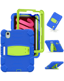 Protege tu Apple iPad Mini 6 / 7 con esta funda integral en color azul marino / verde en Quetzaltenango.