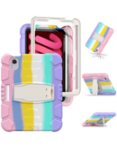 Protege tu iPad Mini 6/7 con la funda protectora total RAINBOW en Xela Quetzaltenango.