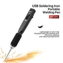 Soldador portátil USB M.Y A08, compacto, con punta fina para trabajos de electrónica y soldadura de precisión.