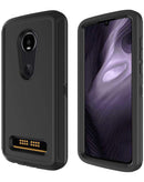 Protege tu Moto Z4 con esta funda heavy duty en color negro en Quetzaltenango.