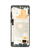 Pantalla incell AURA BLACK para Samsung Galaxy Note 10 Lite (N770) con marco, ideal para reparación.
