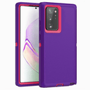 Case heavy duty Galaxy Note 20 (DARK PURPLE & HOT PINK)