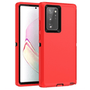 Protege tu Samsung Galaxy Note 20 con este resistente case heavy duty en color rojo y negro en Quetzaltenango.
