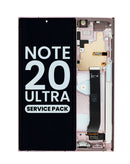 Encuentra la pantalla original con marco para Galaxy Note 20 Ultra en color Mystic Bronze en Xela Quetzaltenango al mejor precio.
