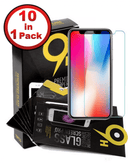 Protector de cristal templado transparente para iPhone 12 Mini en Quetzaltenango, pack de 10 unidades.