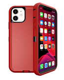 Protege tu iPhone 13 Mini con estilo en Xela Quetzaltenango con la funda heavy duty color rojo y negro.
