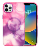 Encuentra la tapa trasera con carga inalámbrica Full Ink Painting en color morado para iPhone 12/12 Pro en Xela Quetzaltenango.