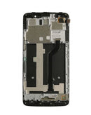 Pantalla con marco para ZTE Max XL (N9560) en color negro en Quetzaltenango, Xela.