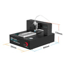 Dispensador automático de pegamento NASAN NA-AD01 para reparación de iPhone, compatible con modelos X a 17 Pro Max, marcos, tapas traseras y pantallas.