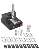 Dispensador automático de pegamento NASAN NA-AD01 para reparación de iPhone, compatible con modelos X a 17 Pro Max, marcos, tapas traseras y pantallas.
