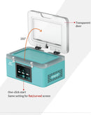 Máquina laminadora LCD NASAN NA-SUPA UV de 8 pulgadas con lámpara UV para reparación de pantallas.