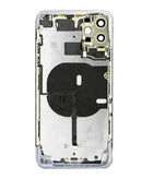 Encuentra la tapa trasera original plateado con componentes pequeños preinstalados para iPhone 11 Pro Max en Xela Quetzaltenango.