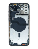 Compra tapas traseras con componentes preinstalados para iPhone 12 Pro Max Pacific Blue en Xela Quetzaltenango.