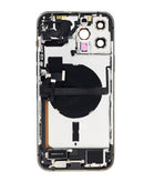 Tapa trasera graphite iPhone 13 Pro Max con puerto de carga flex. Reparación de alta calidad.