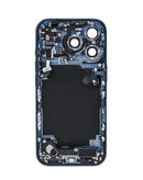 Tapa trasera Cosmic Orange con puerto de carga flex para iPhone 17 Pro (US Version), pieza OEM.