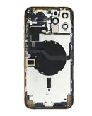 Tapa trasera con componentes pequenos preinstalados original iPhone 12 Pro Max (GOLD)