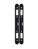 Ranura de fijación para control Nintendo Switch 2, componente de repuesto original, color negro.