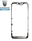 Compra un pack de 5 marcos metálicos OCA Master para iPhone 14 Plus en Quetzaltenango.