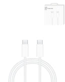 Cable trenzado USB C-C original SlowBack de 6 pies para carga rápida de 240W.