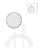 Puerto de carga USB-C MAGSAFE original de 6 pies para MacBook, color blanco.