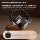 Auriculares inalámbricos CHROME plateados, diseño elegante y moderno, diadema acolchada, almohadillas suaves.