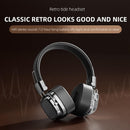 Auriculares inalámbricos CHROME plateados, diseño elegante y moderno, diadema acolchada, almohadillas suaves.