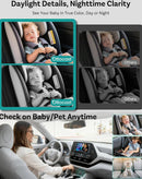 Ottocast - Otto Cabin Care con forma de buho de cableado a inalambrico Android Auto/CarPlay + Camara para bebe