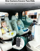 Ottocast - Otto Cabin Care con forma de buho de cableado a inalambrico Android Auto/CarPlay + Camara para bebe