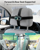 Ottocast - Otto Cabin Care con forma de buho de cableado a inalambrico Android Auto/CarPlay + Camara para bebe