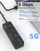 Amplificador USB-C Onten de 4 puertos USB-A 2.0 en Quetzaltenango.