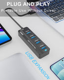 Amplificador USB-C Onten de 4 puertos USB-A 2.0 en Quetzaltenango.