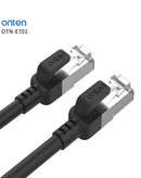 ¡Encuentra el cable Ethernet CAT7 de 1m de color negro de la marca Onten en Xela Quetzaltenango para tu reparación de red!