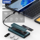 Estacion de acoplamiento USB Onten con gabinete SSD incorporado