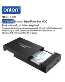 Encuentra la mejor caja externa USB 3.0 de 3.5 Onten en Quetzaltenango.
