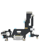 Puerto de carga con cable flex iPhone 11 (BLANCO) (OEM Pull)