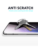 Pack de 10 vidrios templados privacy 2.5D para iPhone 13, 13 Pro, 14, 16e y 17e.