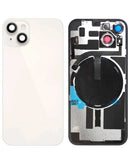 tapa trasera original iPhone 14 con MagSafe, NFC y Flashlight flex (STARLIGHT)