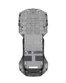 Carcasa superior OEM Pull A Grade para DJI Air 2, color gris, con orificios para ventilación y tornillos. Ideal para reparación de drones.