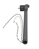 Brazo trasero derecho original DJI Mavic 3, color grafito, con motor y hélice plegada.