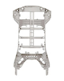 Carcasa intermedia OEM para DJI Mini 3 Pro, gris oscura, mostrando los detalles de los componentes internos.