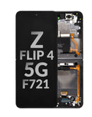 Reparación de pantalla OLED con marco para Samsung Galaxy Z Flip 4 5G en Quetzaltenango.