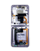 Reparación de pantalla OLED con marco para Samsung Galaxy Z Flip 4 5G en Quetzaltenango.